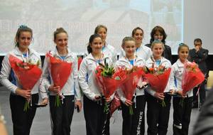 Les championnes de France Ufolep récompensée par la ville d'Anse