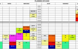 Planning 2019-2020