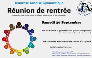 Réunion de rentrée