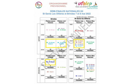 Demi-Finale Nationale