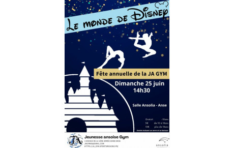 Fête annuelle de la JA Gym - dimanche 25 juin 