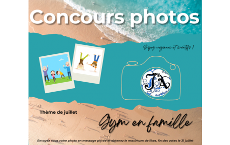 Concours photo - juillet